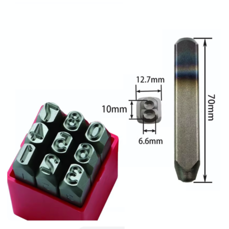 NUMEROS DE GOLPE 10 MM