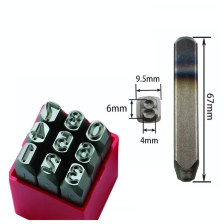 NUMEROS DE GOLPE 6 MM